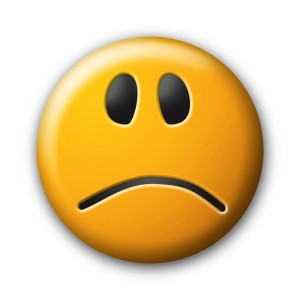 Sad Emoticon