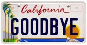 Goodbye California