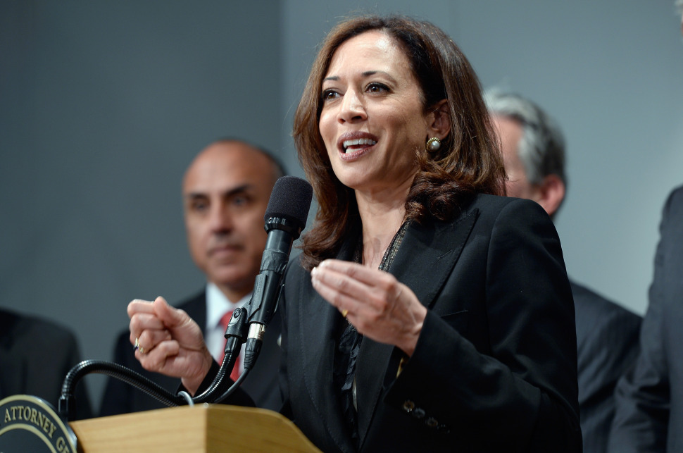 California AG Kamala Harris Holds News Conference On Gun Violence