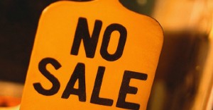 No Sale