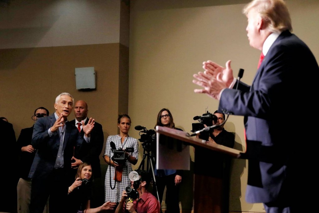 Donald Trump+Jorge Ramos