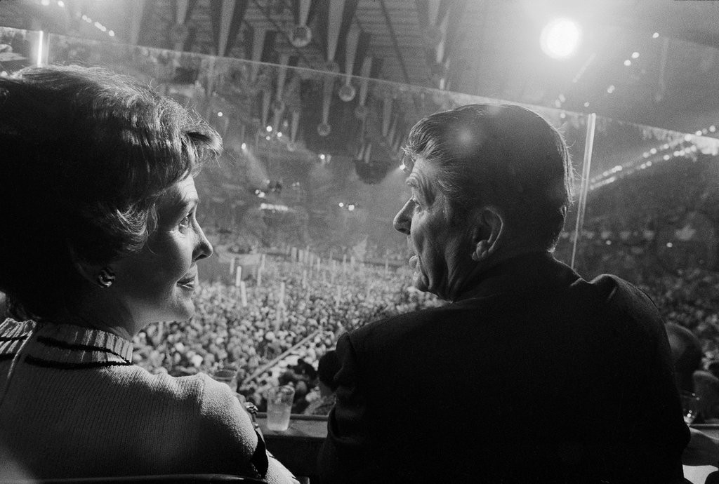 Nancy Reagan+Ronald Reagan